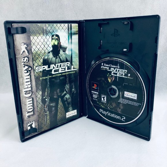 PS2 PlayStation 2 Tom Clancy's Splinter Cell Stealth Action Redefined NTSC U/C - Picture 3 of 7
